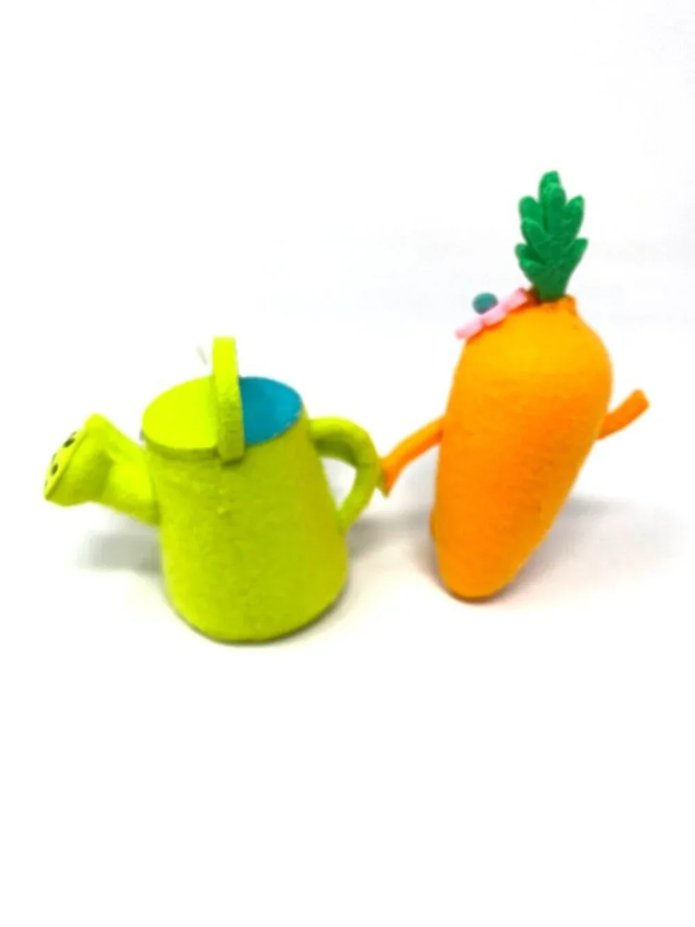 Target Carrot And Watering Can Duo Easter Decorative Felt Figural - Spritz™